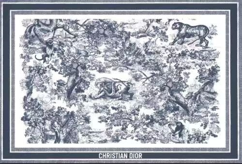 Dior dish placement for dining table plates